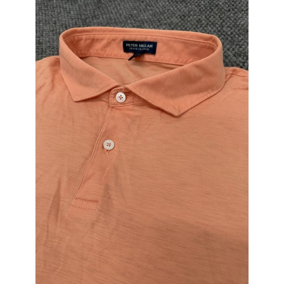 Peter Millar Other - Peter Millar Crown Crafted Men's XL Orange Pima Cotton Polo Shirt Golf - Great